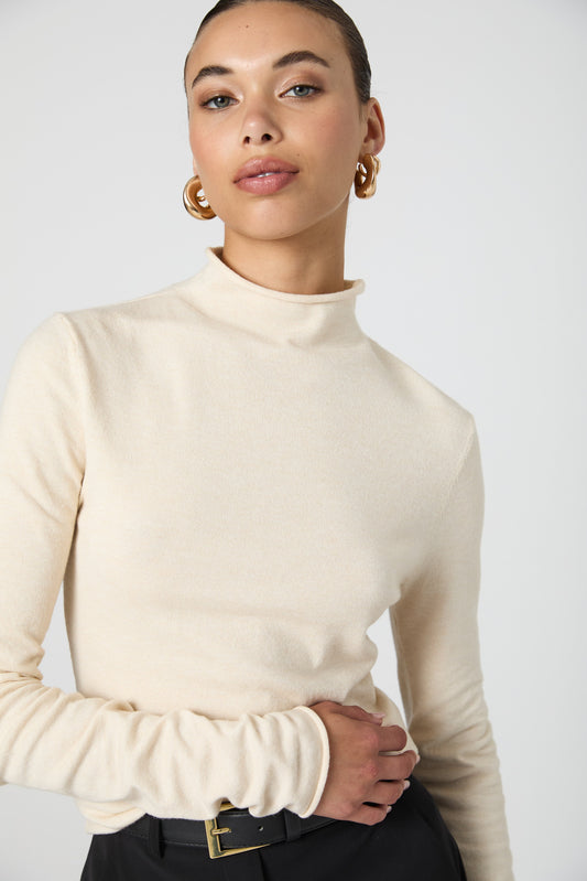 Cosysoft Fitted High Neck Sweater