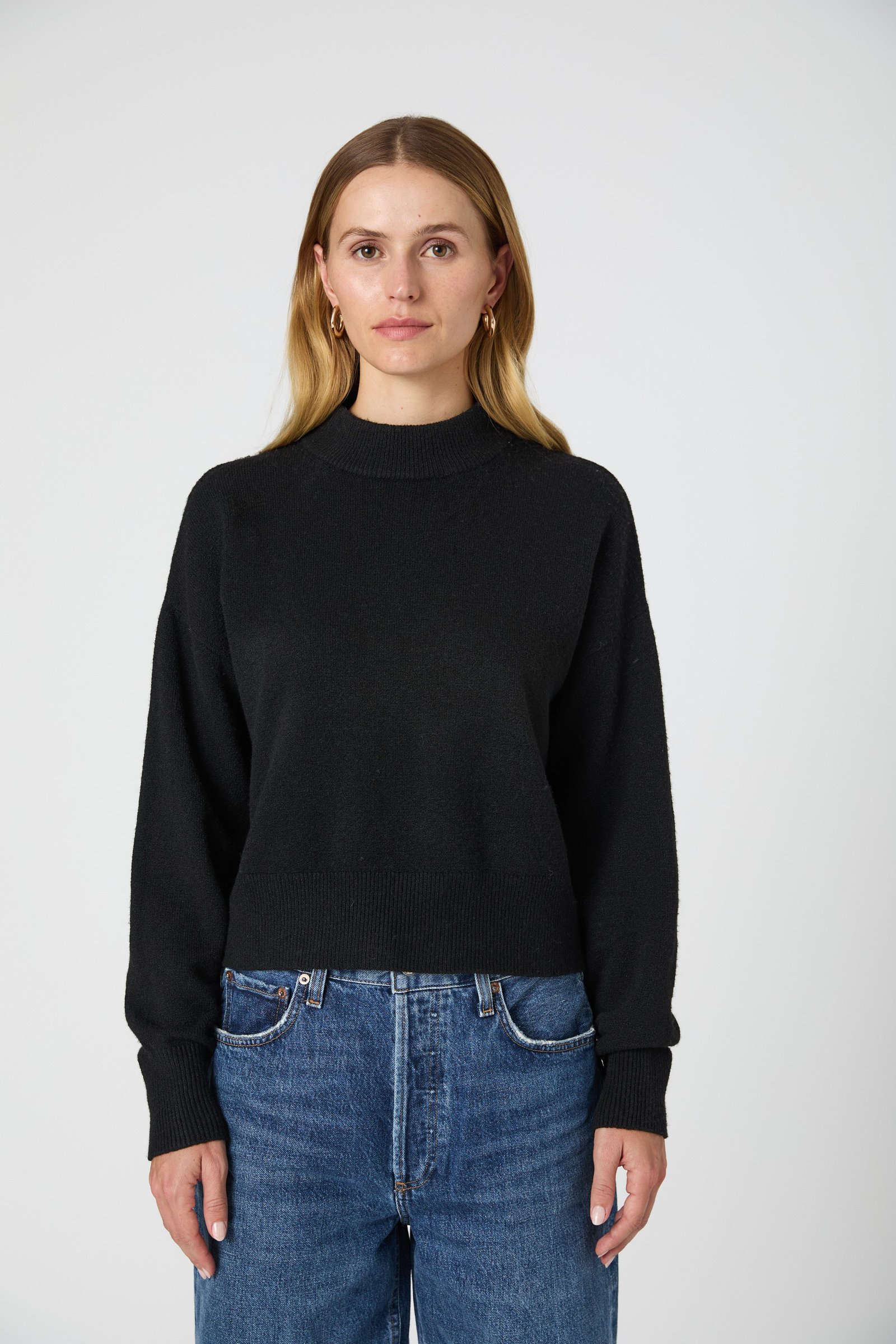 Vhari Mock Neck Sweater