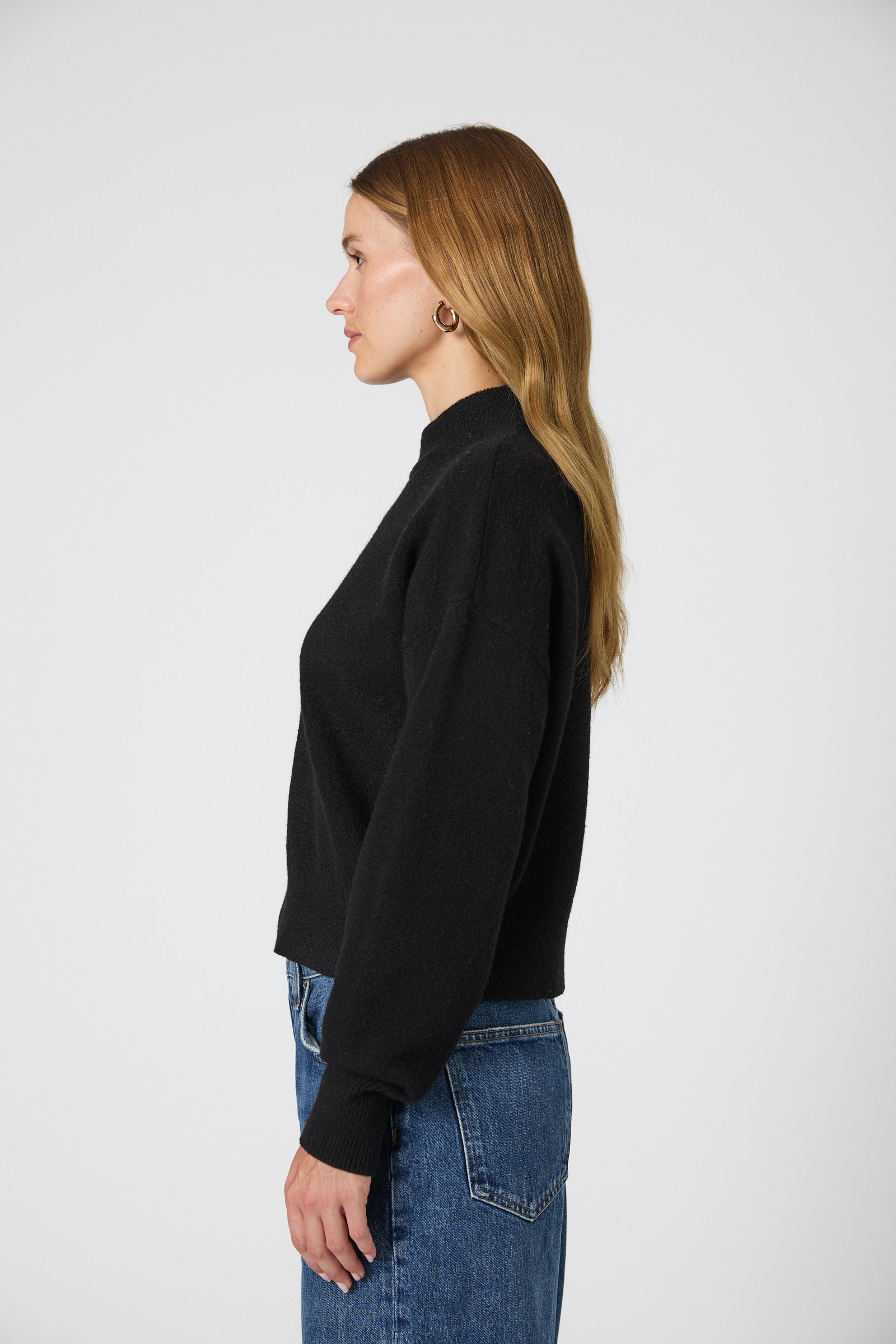 Vhari Mock Neck Sweater