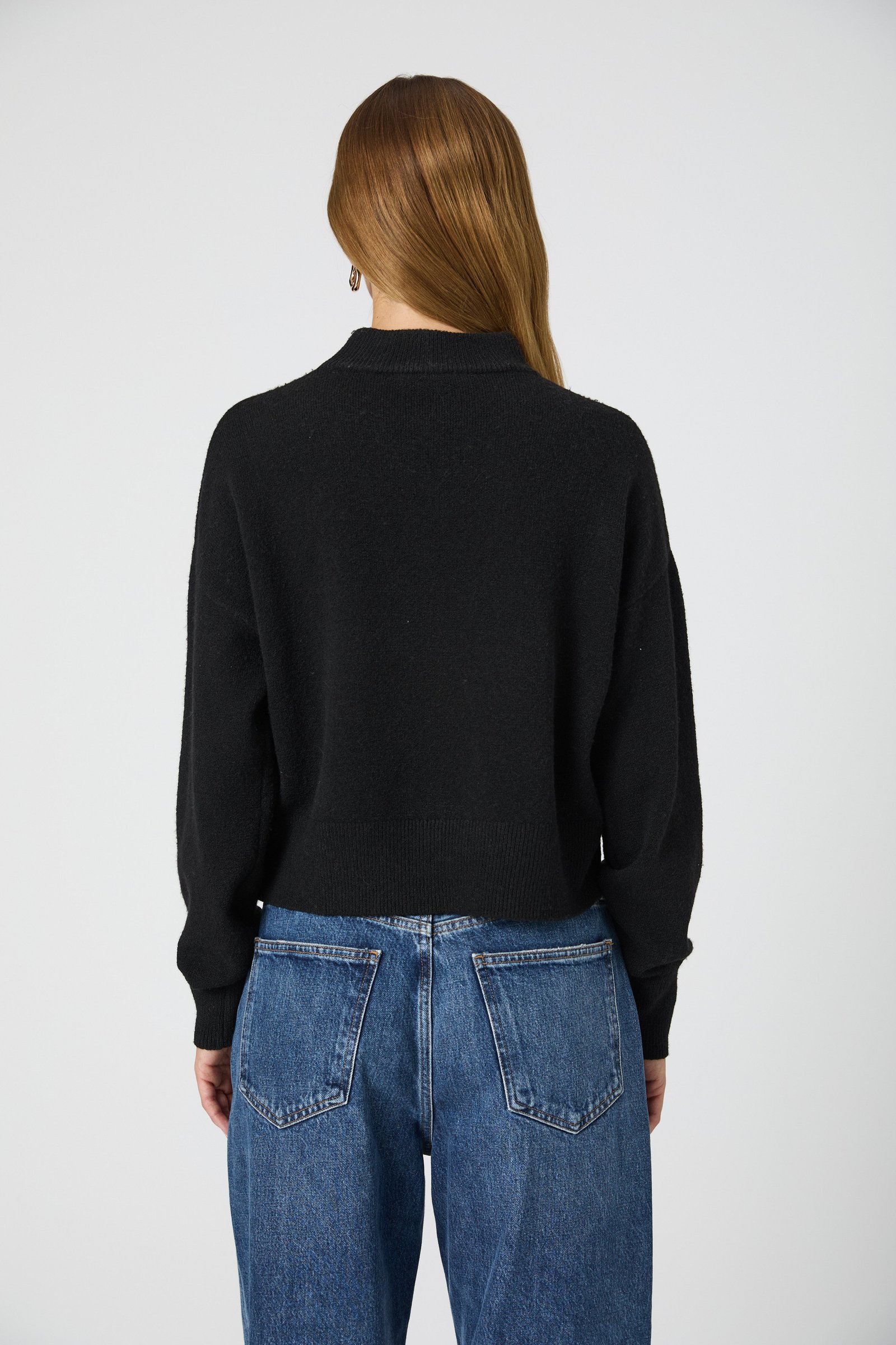 Vhari Mock Neck Sweater